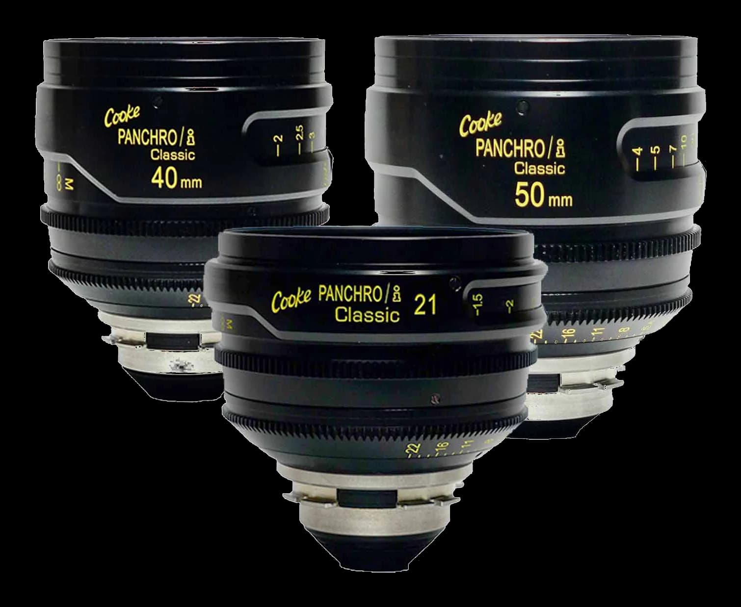 Cooke Panchro/i Classic 3er Set