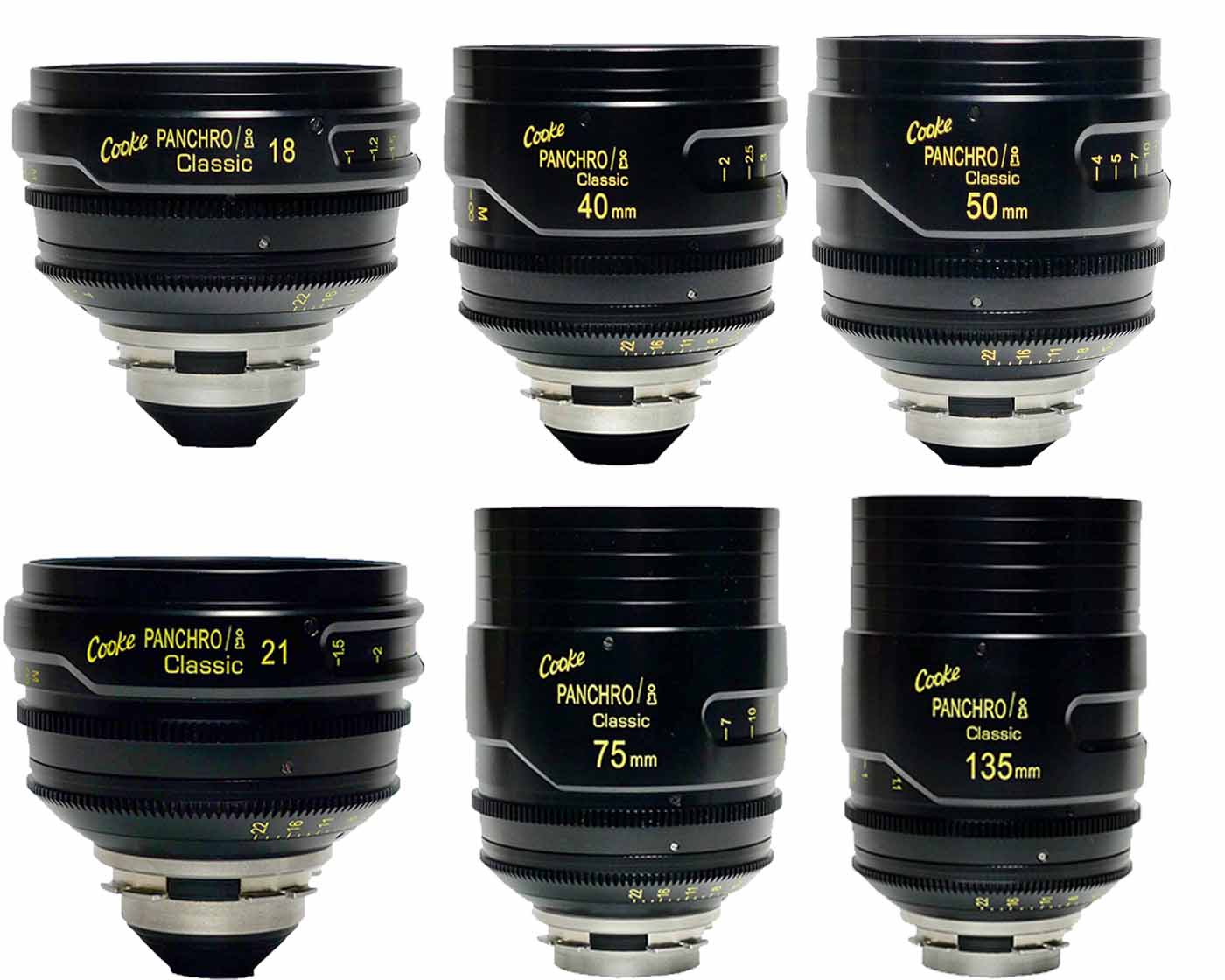 Cooke Panchro/i Classic 6er Set