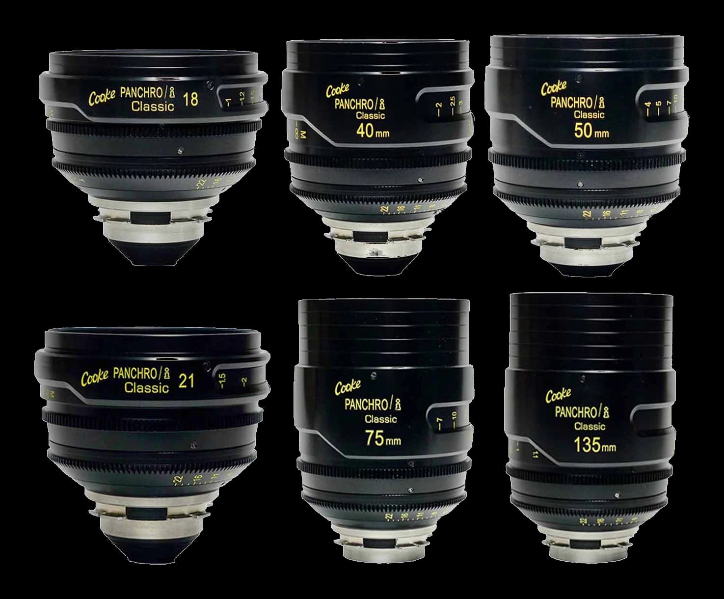 Cooke Panchro/i Classic 6er Set