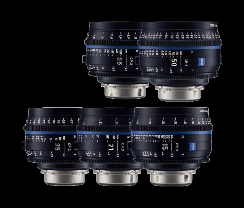 Zeiss Compact Primes CP.3 5er Set