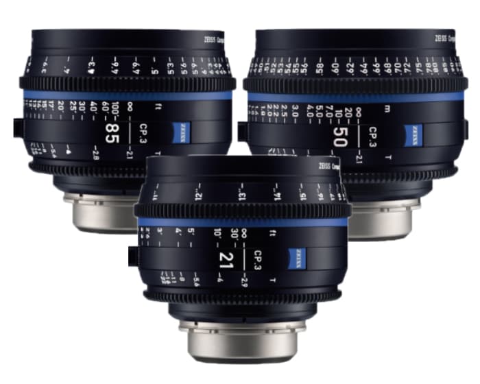 Zeiss Compact Prime CP.3 3er Set